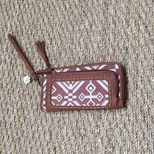 Aztec wristlet.